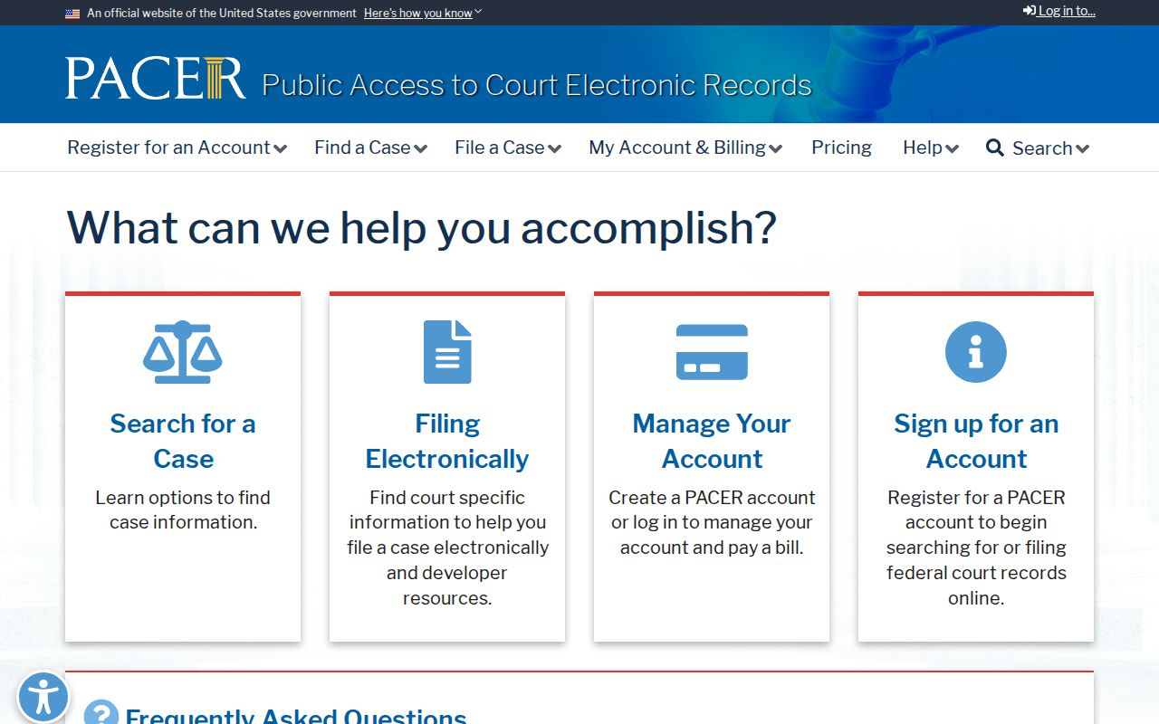 Live Oak County federal warrant docket context from the PACER official search page